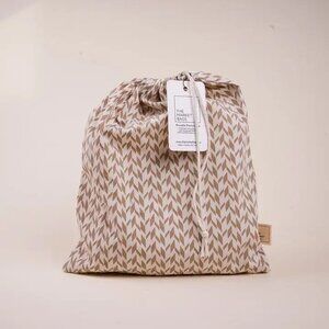 Reusable Herringbone Fabric Produce Bag